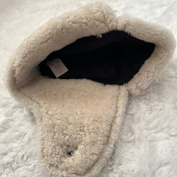 NWT - UGG Men's Mixed Media Trapper Hat - Khaki❄️ - Picture 5 of 7